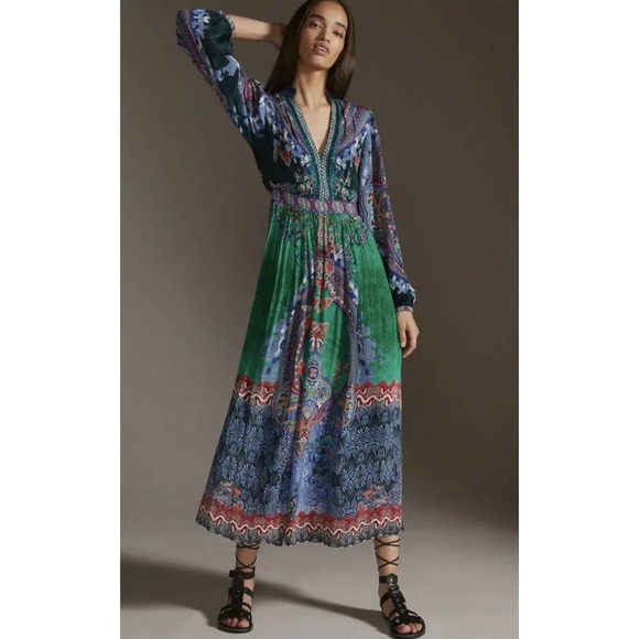 Anthropologie Dresses & Skirts - NWT Anthropologie Bhanuni by Jyoti Patterned Maxi Dress